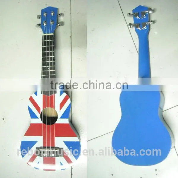 21 Inch Blue Colour Ukulele