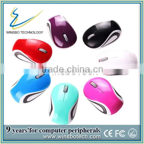 2.4GHz USB Wireless Optical Mouse/cute Wireless Mouse photo-2