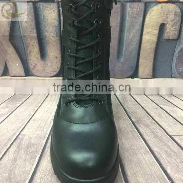 New Design Black Military Tactical Boots Soldiers Shoes photo-4