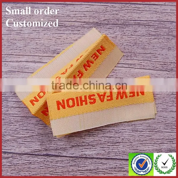 Woven Label Cut and Fold Machine Custom Beanie With Woven Label
