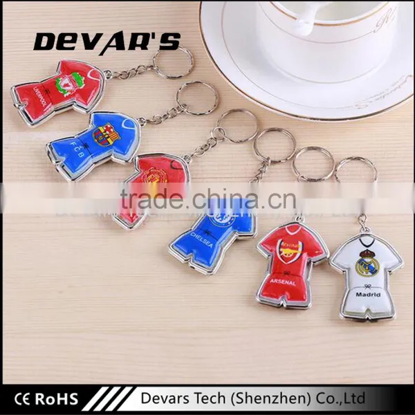 Top Level Specification Plastic Cute T-shirt Shaped Keychain photo-2