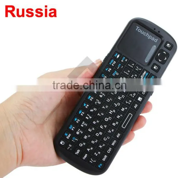 Russian Wireless Bluetooth Keyboard With Touchpad For Smart TV/Notebook/Tablet PC/Google TV Box/Projector photo-6