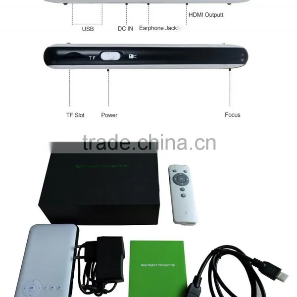 Cloudnetgo CRD1 High Resolution Mini Portable Projector 4K XBMC Mini Smart Beam Projector Led Mini Pocket Projector photo-3