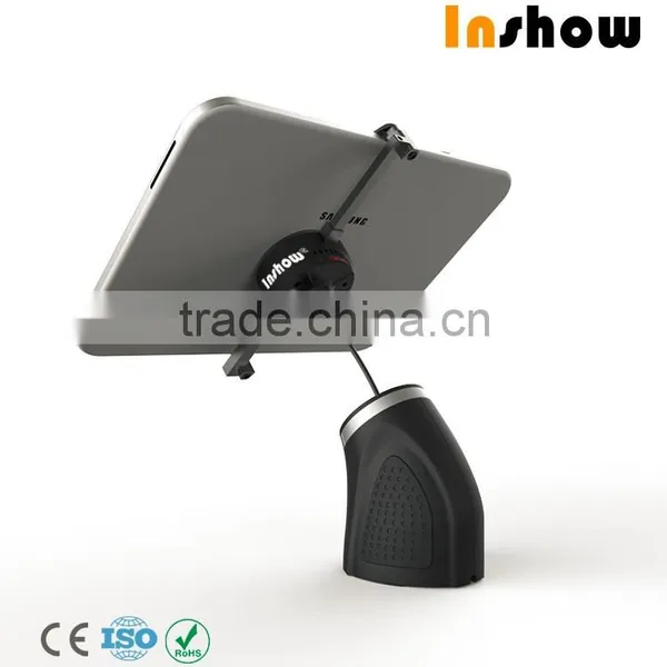 2016 New Arrive High Quality Lock Anti-theft Aluminium Alloy Car Backseat Headrest Tablet Mount Holder for IPad2 Tablet PC