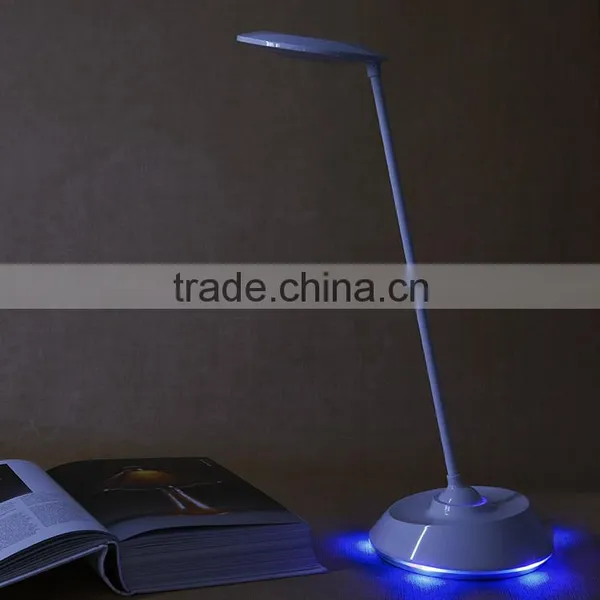 360 Degree USB Rechargeable LED Table Lamp 3-4W photo-3