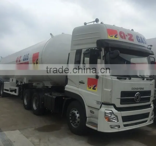 New Design Customized Best Sell Super Quality BPW 3 Axle 58.5m3 Lpg Tanker Trailer Truck photo-3