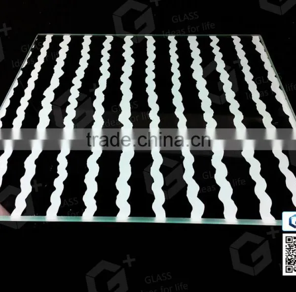 Line Style Ceramic Silkscreen Glass, Integrated to be Laminated Glass, Tempered Glass, Hollow Glass, Anti-fire Glass photo-2