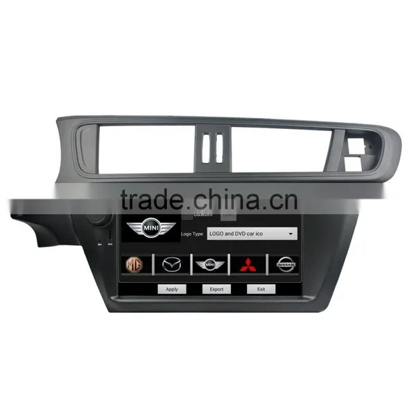 Quad Core 16g Nand Flash Ram 1gb Car DVD Player For C3 With Touch Screen Built-in GPS BT Support SWC Radio photo-5