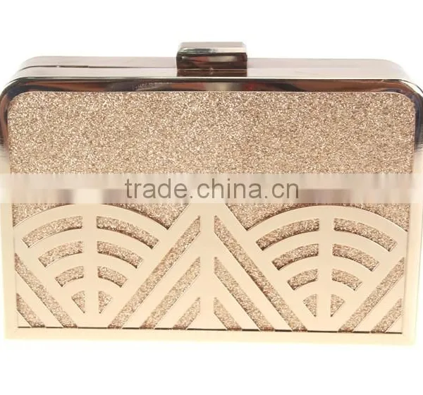 Metal Handbags Evening Bags Luxury Clutch Bag for Ladies