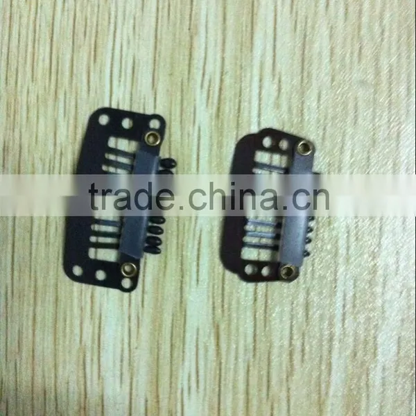 Snap Comb Clips 9 Teeths Type Clips for Hair Extension Snap Clips Hair Extension Snap Clips photo-3