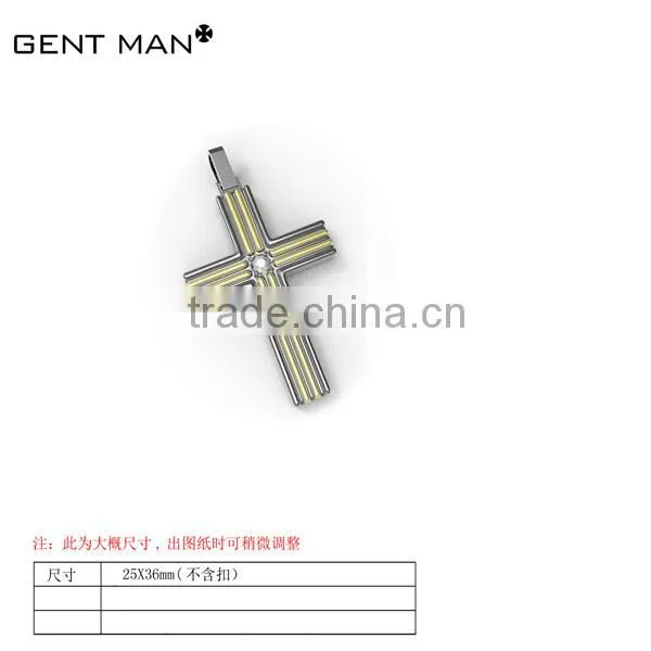 High Quality Mens Gold Cross Pendants photo-2