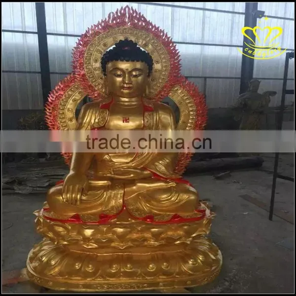 Maitreya Buddha Casting Bronze Statue of the Temple of the Temple Worship Buddha Sculpture photo-6