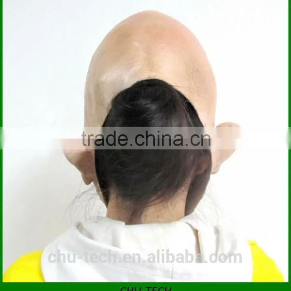 Halloween Mask Silicone 360 Full Face One Eye Without Hair Airsoft Khaki Grimace photo-4