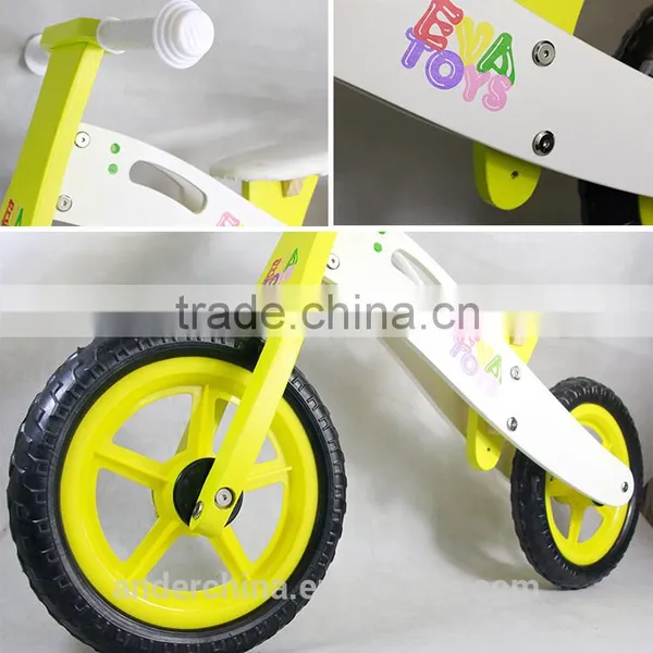 Brand NEW Pink Girl's Balance Bike Wooden