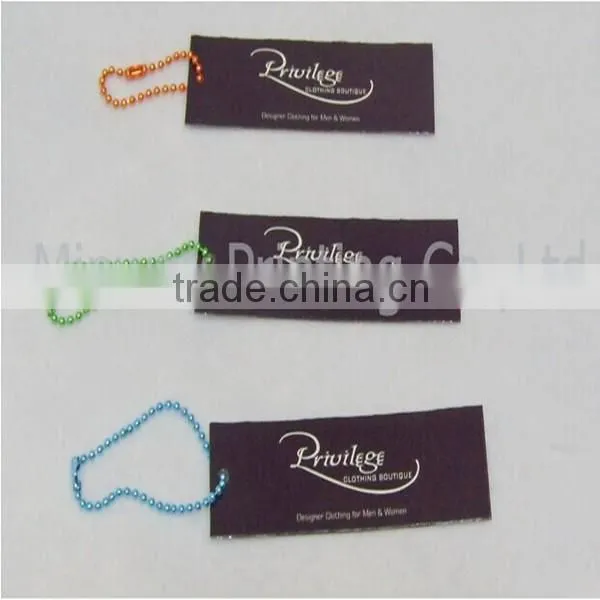 Cheapest Price for Paper Garment Hang Tag With String photo-2