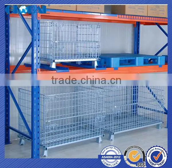 Wire Mesh Container/Cage for Heavy Duty Storage photo-4