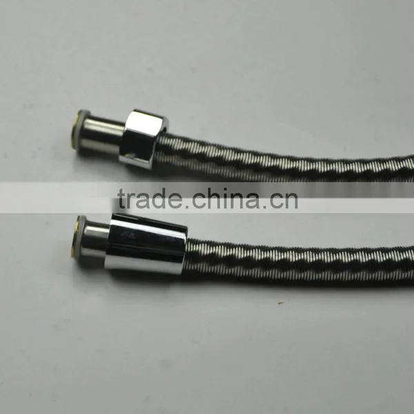 High Quality Stainless Steel Spring Shower Tube Metal Flexible Hose With Bathroom photo-3