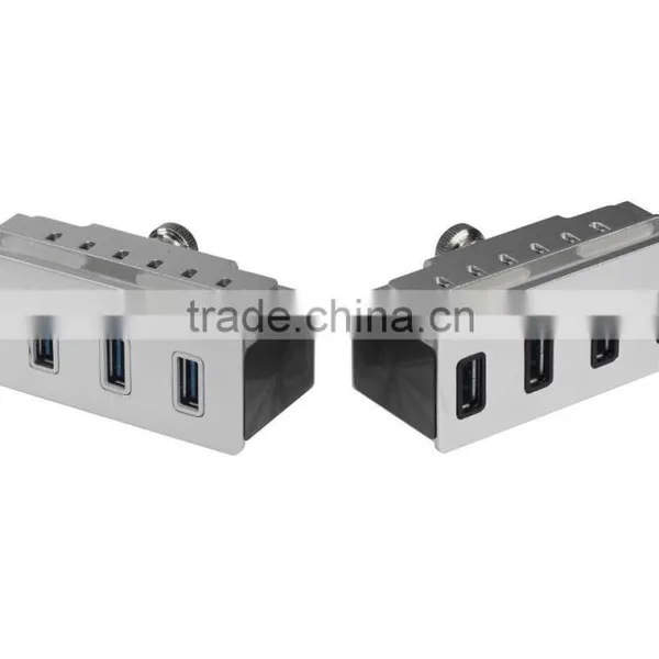 High-speed 4-Port USB 3.0 Hub With LED Indicators and Easy to be Fixed on the PC or Table photo-4