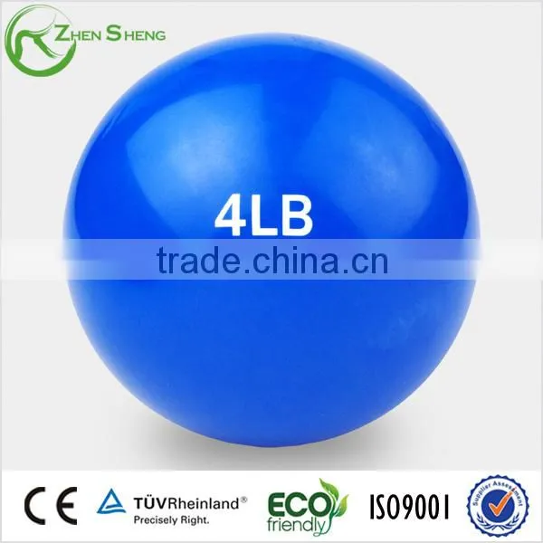 ZHENSHENG Sand Filled Leather Medicine Ball photo-4