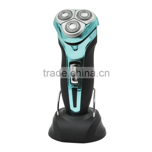 Long Time Charge Men Shaver With Three Individually Floating Rotary Heads photo-5