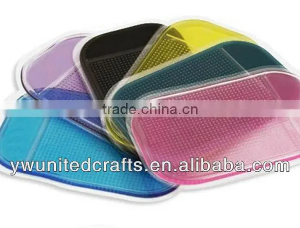 Powerful Silica Gel Magic Sticky Pad Anti Slip Non Slip Mat for Phone PDA Mp3 Mp4 Car Accessories Multicolor