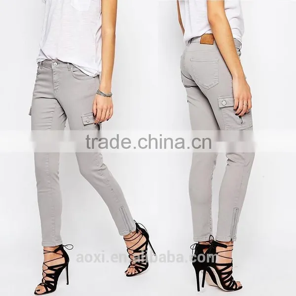 Fashion Design Elastic Waist Straight Pattern Fancy Print Girls Casual Long Pants photo-4