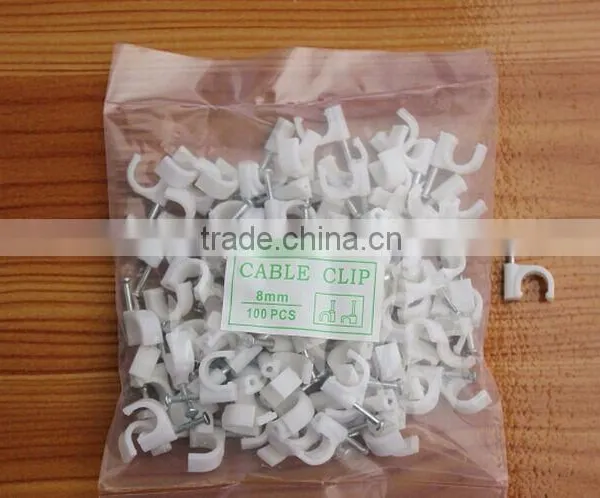 8MM Round Cable Clip