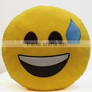 2015 Best Selling High Quality Stuffed Soft Plush Lovely Emoji Toys photo-5