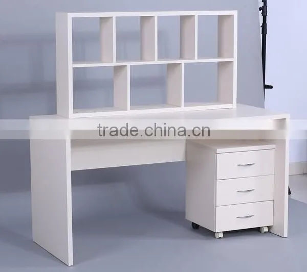 NOAHSION Computer Table With Bookcase And Drawers Cabinet Enjoyed By Many Clients photo-3