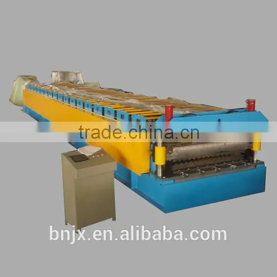 China Supplier Aluminum Plate Double Layer Cold Forming Machine photo-3