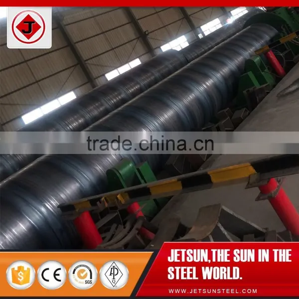 High Quality DB - API 5L Steel Pipe, X60, X65 Welded Line Pipe, ERW, SAW, LSAW, SSAW Bare / Black Painted photo-4
