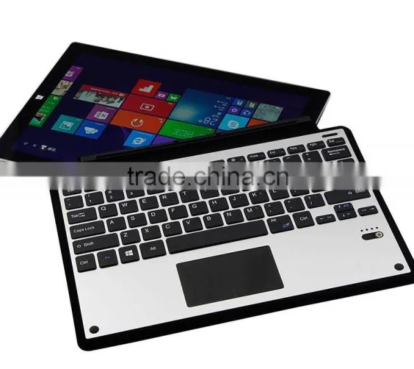 Wireless Keyboard for Tablet pc Microsoft Surface Pro 4 12.3inch Ultra-Thin Aluminum Touchpad Bluetooth Keyboard-MZ-1088 photo-2