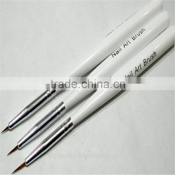 Hot Sell Nylon Hair Nail Polish Brush for Acrylic Nail Art Brush photo-3