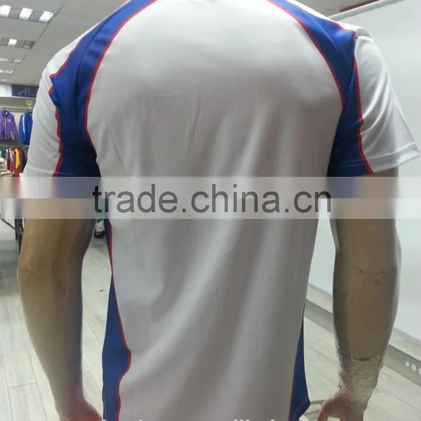 Dry Fit T-shirt,sublimation 100% Polyester T-shirt,embroidery T-shirt photo-2