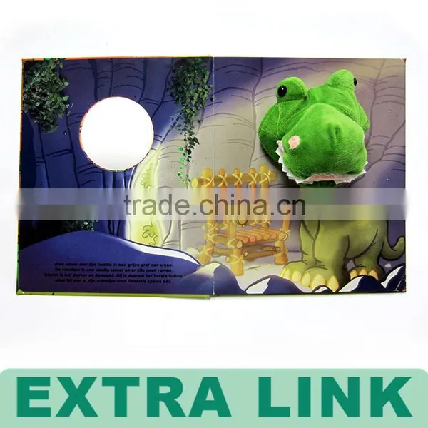 Children Book/children Cardboard Book Printing With Plush Toy photo-6