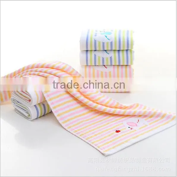 Pinstripe Children Soft Touch Towel For Gilrs photo-3