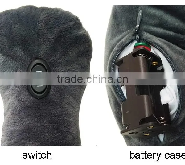 Battery Operated Vibrating Travel Massage Pillow Vibration photo-3