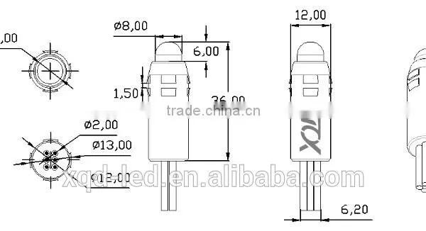 Shen Zhen Factory Wholesale 12mm Led Pixel Light Full Color DC5V 0.3W photo-3