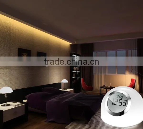 Led Lamp Table With Digital Clock photo-4