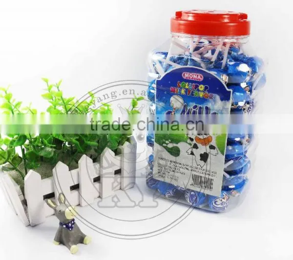 12g Milk Cream Lollipop In Jar photo-3