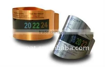 high quality Environmental Safety LCD red wine bottle Thermometer