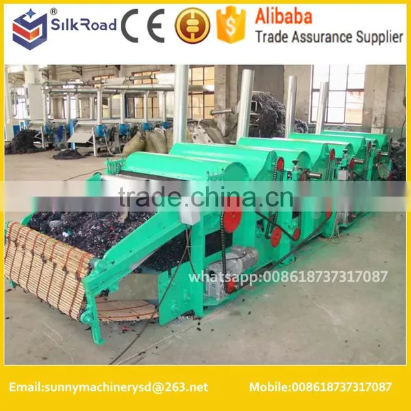 Four Rollers Waste Textile Recycling/Tearing Machine photo-2