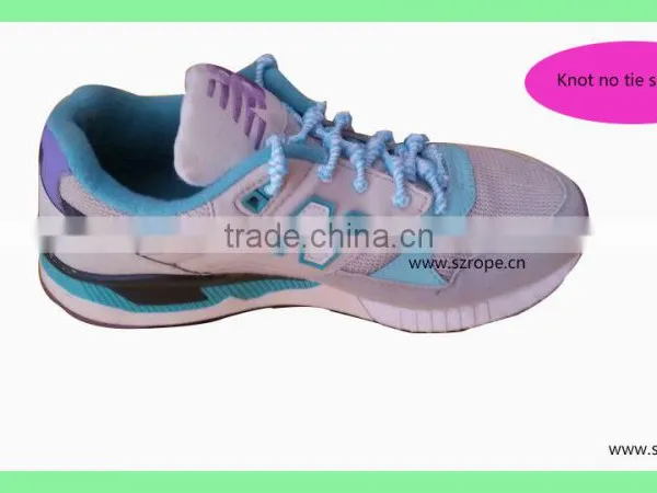 Elastic Triathlon no Tie Knot Cheap Shoelace photo-3
