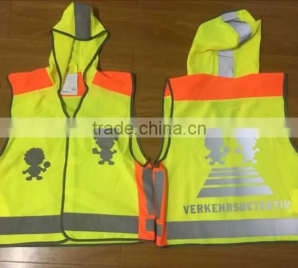 Active High Visibility Kids Safety Vest for Biking photo-2