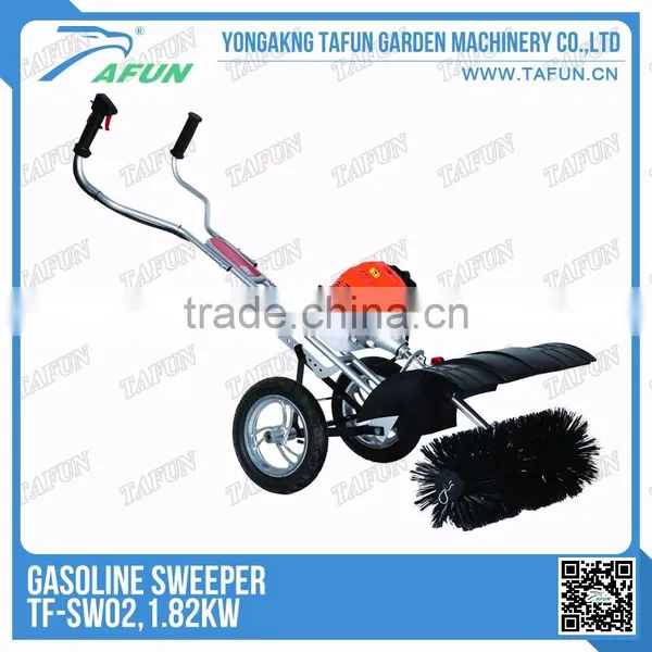 hand push floor sweeper machine