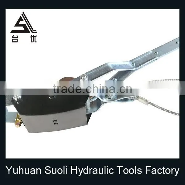 1T Mini Hand Cable Puller With Double Gear Double Hook photo-3