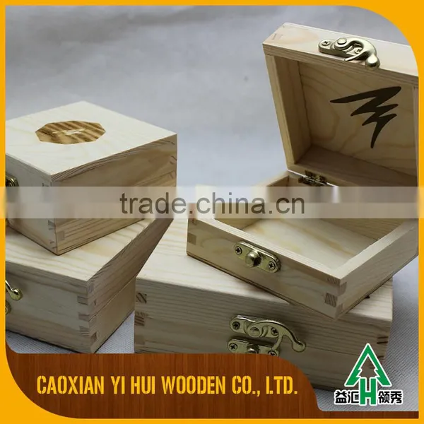 Unfinished Wood Tea Boxes Custom Wood Tea Chest photo-3