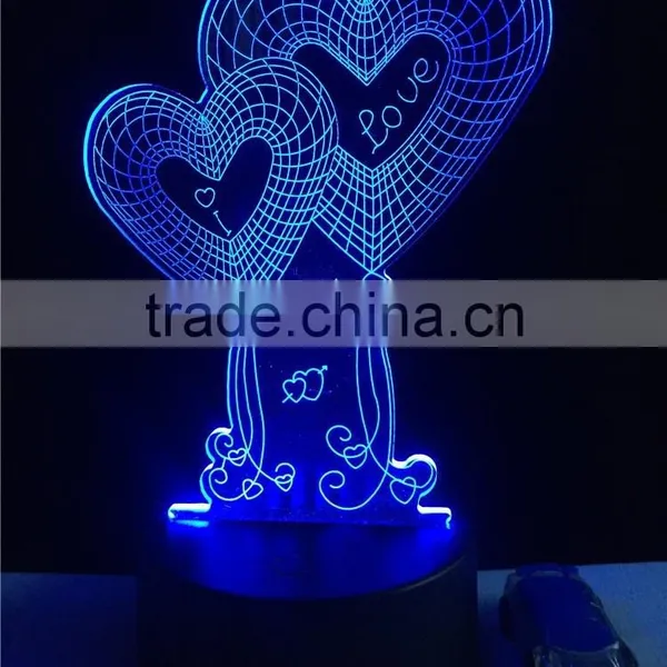 Gift Night Light Color Change Lamp Led Lamp With Charger photo-2