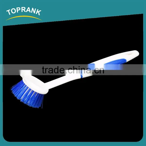 Toprank Popular Cheap Price Kitchen Cleaning Long Handle Oil Pan Dish Scrub Cleaning Brush photo-2