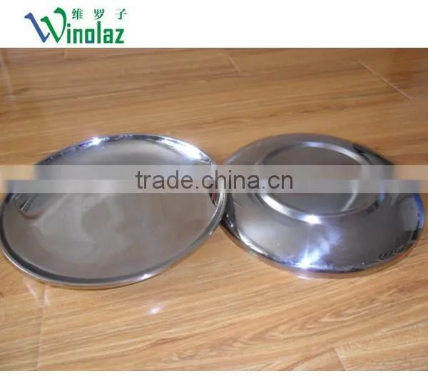 Stainless Steel Shallow Plate photo-6